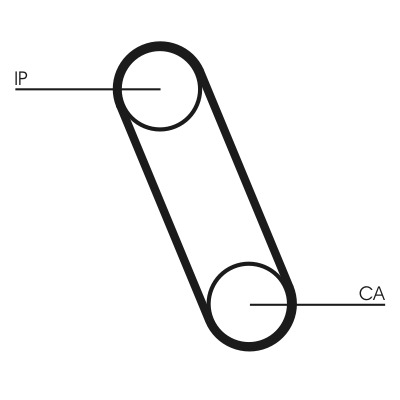 CONTINENTAL CTAM Tandrem ct561 for PORSCHE