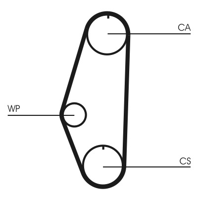 CONTINENTAL CTAM Tandrem ct629 for VW