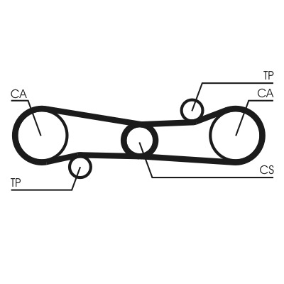 CONTINENTAL CTAM Tandrem ct654 for ALFA ROMEO NISSAN