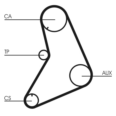 CONTINENTAL CTAM Tandrem ct685 for FORD ALFA ROMEO VW