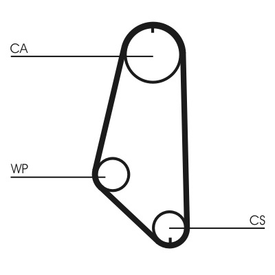 CONTINENTAL CTAM Tandrem ct720 for OPEL VAUXHALL