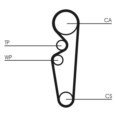 CONTINENTAL CTAM Tandrem ct729 for FORD CHERY