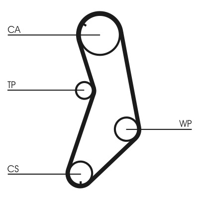 CONTINENTAL CTAM Tandrem ct745 for NISSAN
