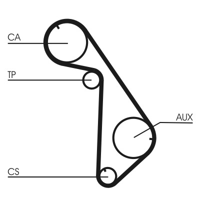 CONTINENTAL CTAM Tandrem ct825 for VOLVO MITSUBISHI