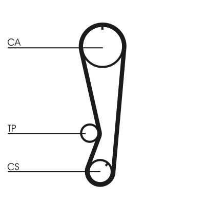 CONTINENTAL CTAM Tandrem ct827 for TOYOTA GEELY