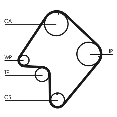 CONTINENTAL CTAM Tandrem ct832 for FORD MAZDA SUZUKI KIA