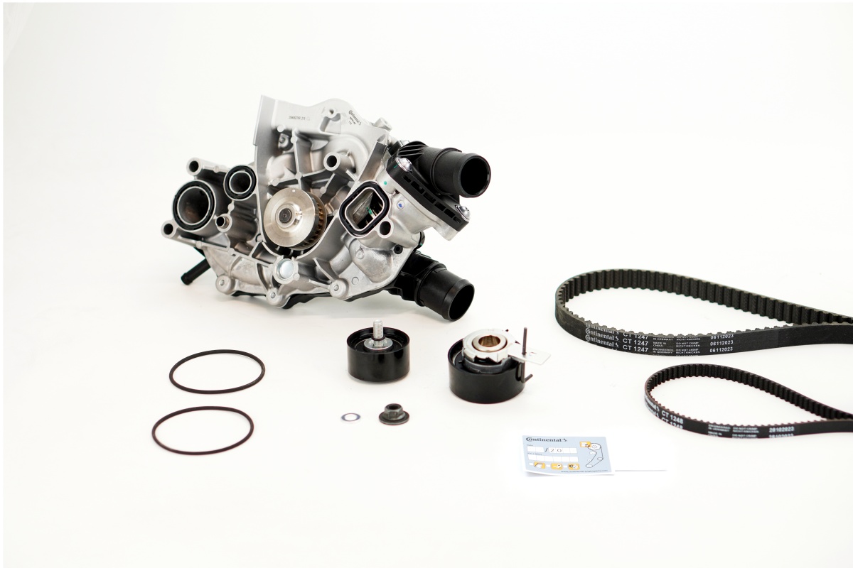 CONTINENTAL CTAM Vandpumpe + tandremssæt CT1247WP1PRO for VOLVO