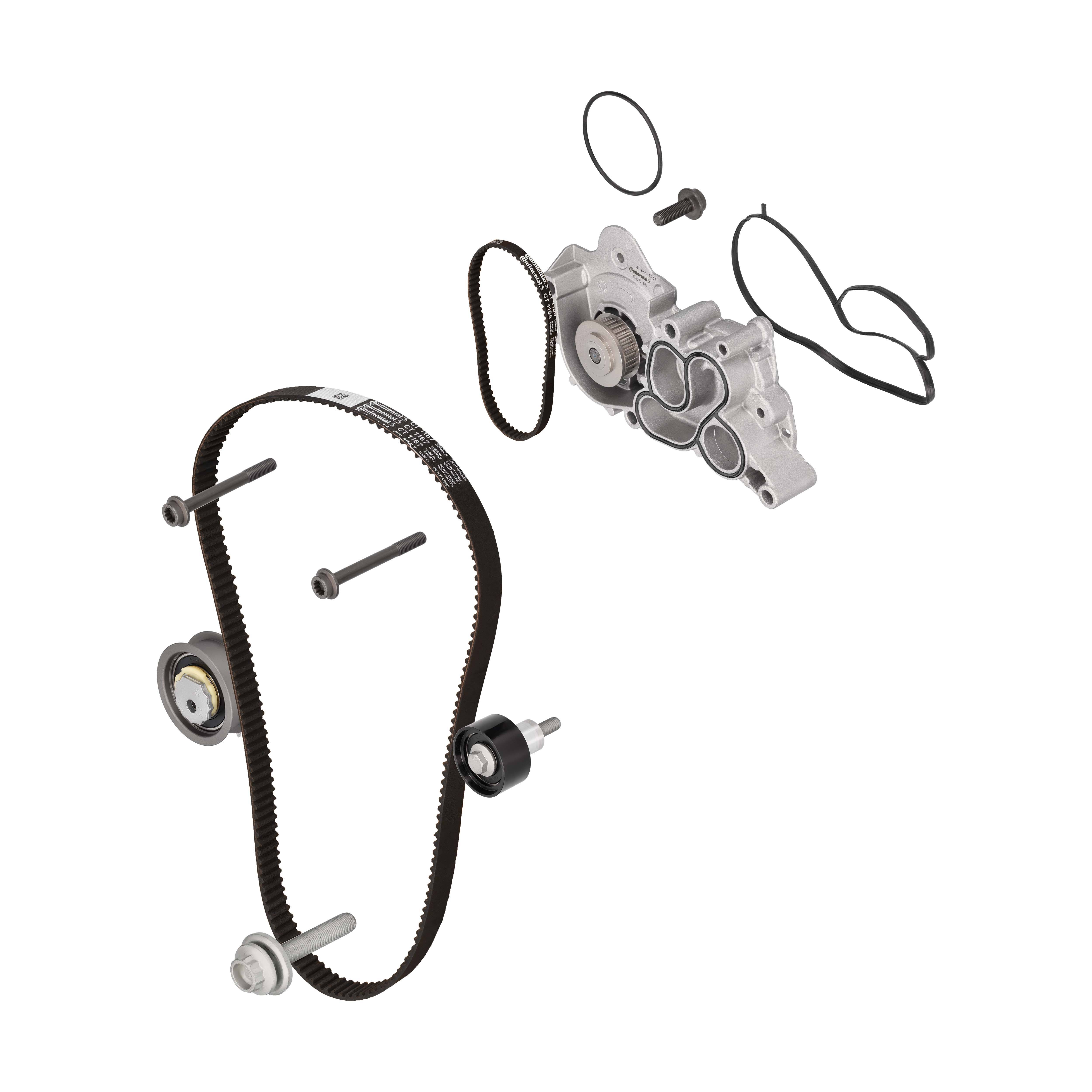 CONTINENTAL CTAM Vandpumpe + tandremssæt ct1167wp1pro for VW