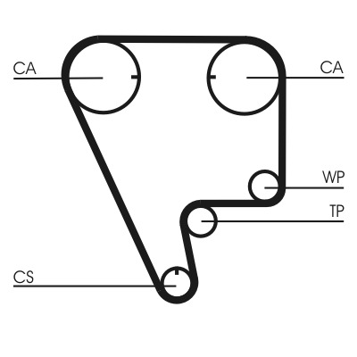 CONTINENTAL CTAM Tandrem ct794 for HONDA