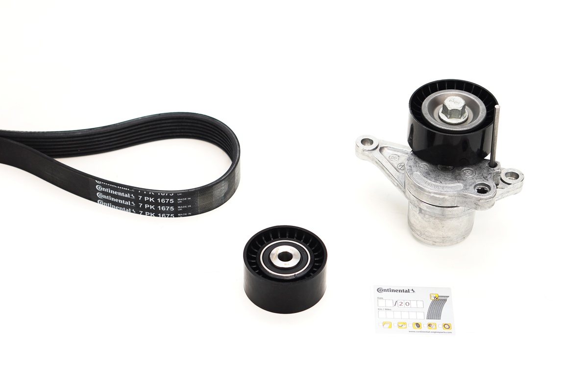 CONTINENTAL CTAM Kileremssæt 7PK1675K2 for VAUXHALL NISSAN RENAULT