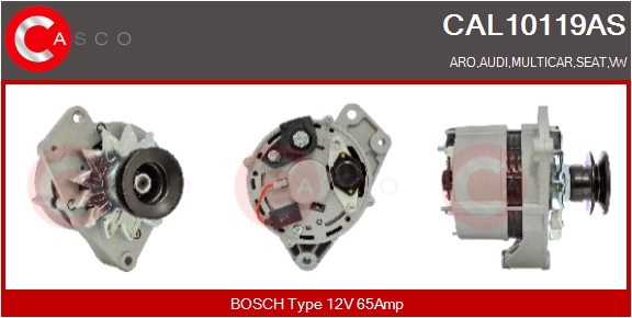 CASCO Generator cal10119as for VAG CITROËN/PEUGEOT