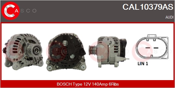CASCO Generator cal10379as for VAG