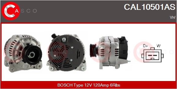 CASCO Generator cal10501as for DAF VAG
