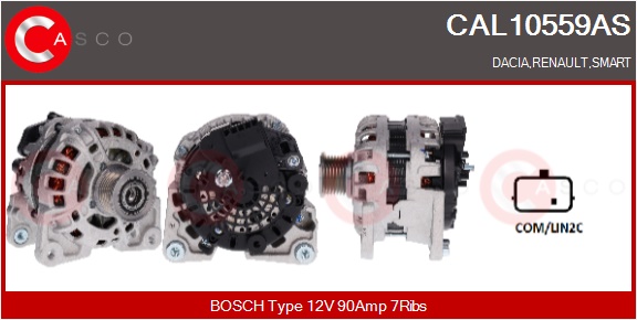 CASCO Generator cal10559as for MERCEDES-BENZ RENAULT DACIA