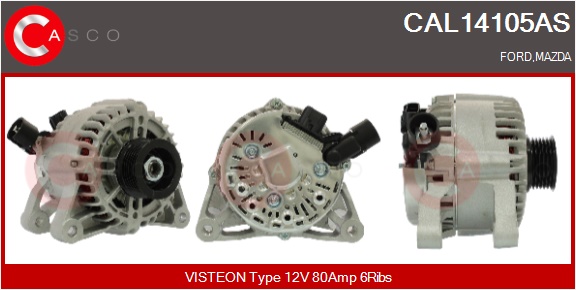 CASCO Generator cal14105as for FORD GENERAL MOTORS