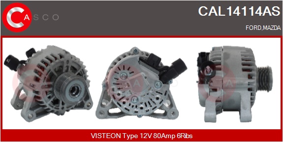 CASCO Generator cal14114as for FORD