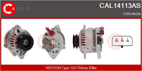 CASCO Generator cal14113as for FORD MAZDA