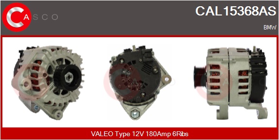 CASCO Generator cal15368as for BMW
