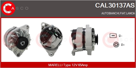 CASCO Generator cal30137as for FIAT