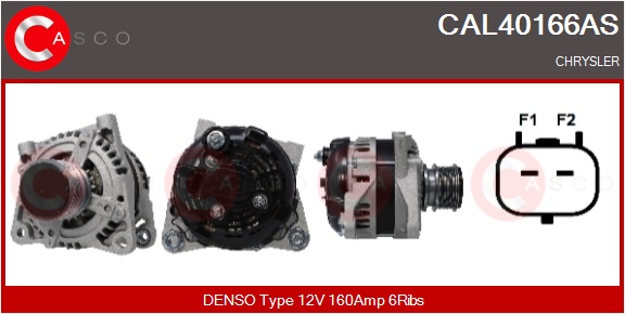 CASCO Generator cal40166as for CHRYSLER