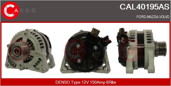 CASCO Generator cal40195as for FORD VOLVO MAZDA