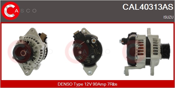 CASCO Generator cal40313as for ISUZU