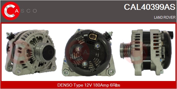 CASCO Generator cal40399as for LAND ROVER