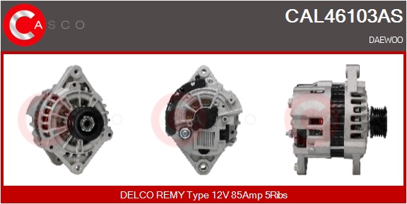CASCO Generator cal46103as for DAEWOO