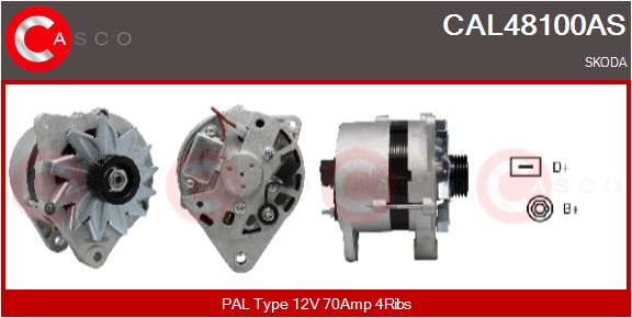 CASCO Generator cal48100as for VAG