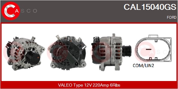 CASCO Generator cal15040gs for FORD