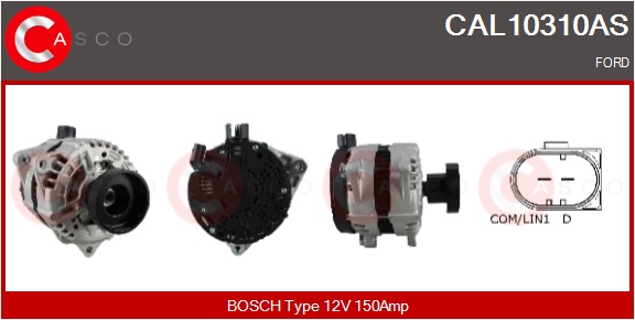 CASCO Generator cal10310as for SUBARU FORD