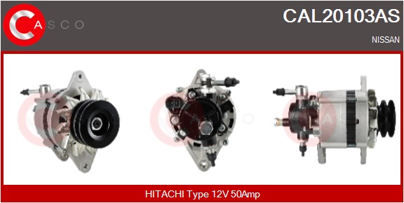 CASCO Generator cal20103as for NISSAN