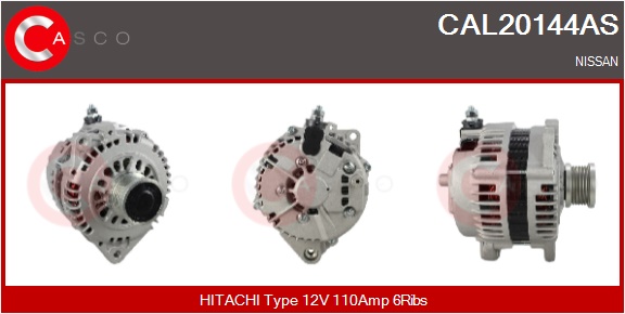 CASCO Generator cal20144as for NISSAN RENAULT