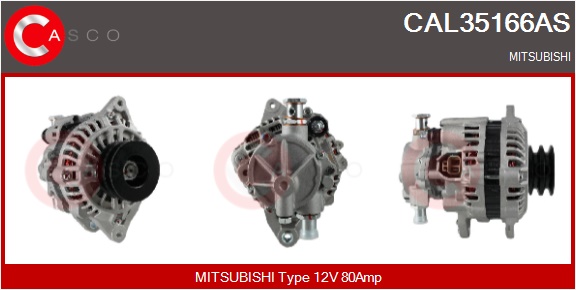 CASCO Generator cal35166as for MITSUBISHI