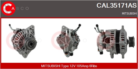 CASCO Generator cal35171as for MITSUBISHI