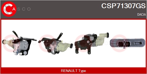 CASCO Hydraulikpumpe, styresystem csp71307gs for RENAULT DACIA