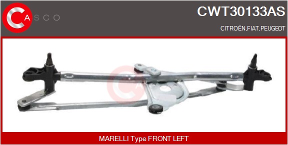 CASCO Viskerarmstang cwt30133as foran for FIAT