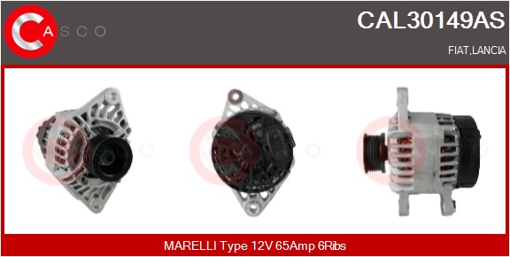 CASCO Generator cal30149as for FIAT