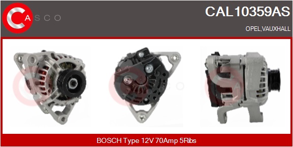 CASCO Generator cal10359as for OPEL FORD