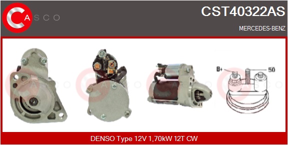 CASCO Starter cst40322as for MERCEDES-BENZ