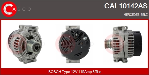 CASCO Generator cal10142as for MERCEDES-BENZ