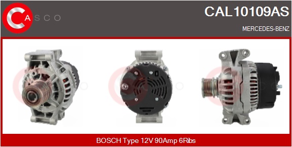 CASCO Generator cal10109as for MERCEDES-BENZ