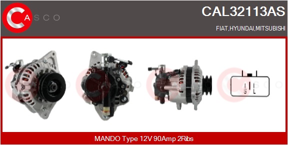 CASCO Generator cal32113as for HYUNDAI