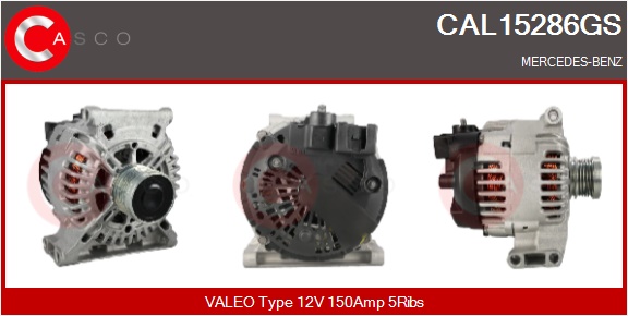 CASCO Generator cal15286gs for MERCEDES-BENZ