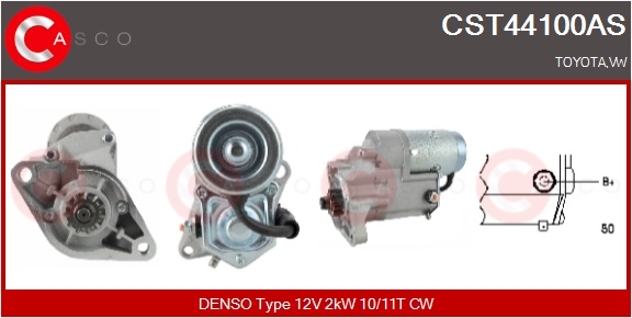 CASCO Starter cst44100as for TOYOTA