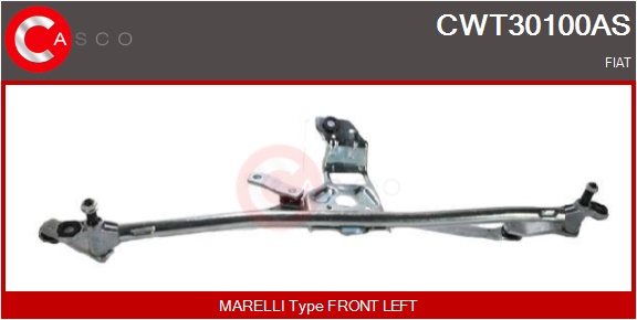 CASCO Viskerarmstang cwt30100as foran for FIAT