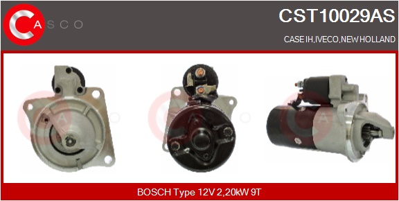 CASCO Starter cst10029as for IVECO DAF