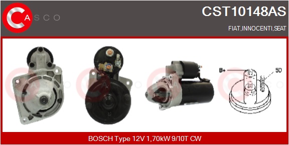 CASCO Starter cst10148as for FIAT