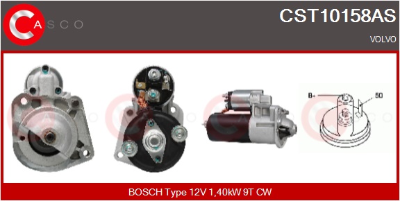 CASCO Starter cst10158as for VOLVO RENAULT