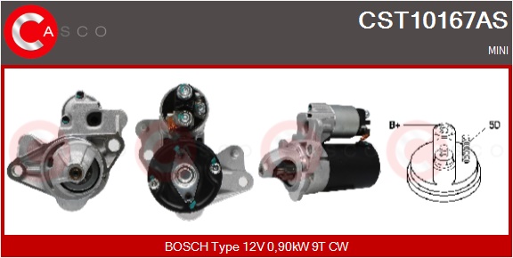 CASCO Starter cst10167as for ROVER BMW